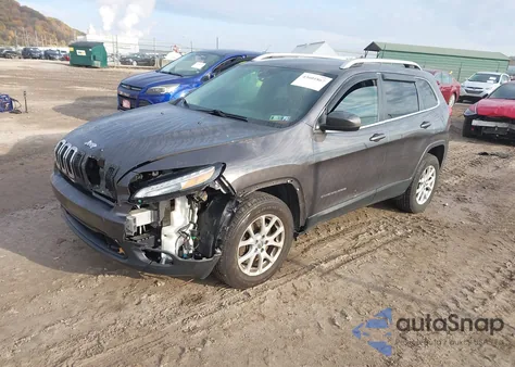 2017 Jeep Cherokee Latitude 4X4 from USA, damaged, VIN 1C4PJMCB8HD237212